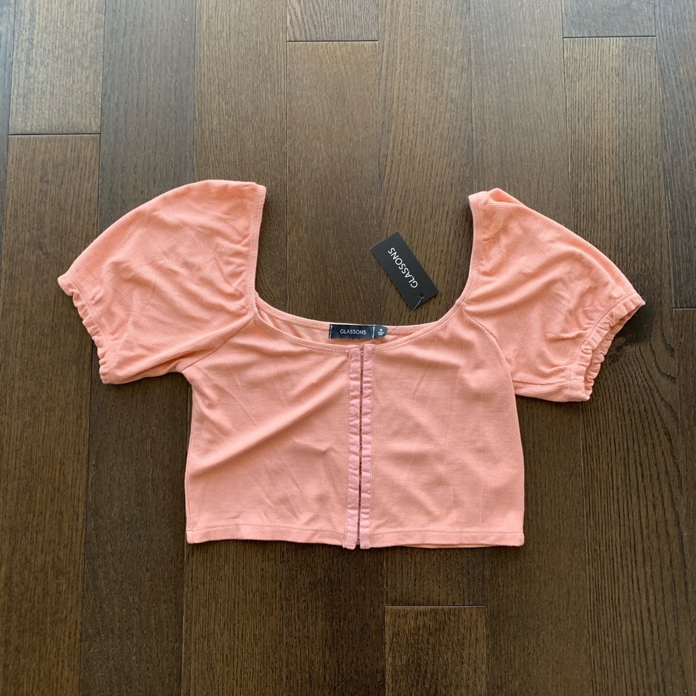 NWT GLASSONS Crop Top